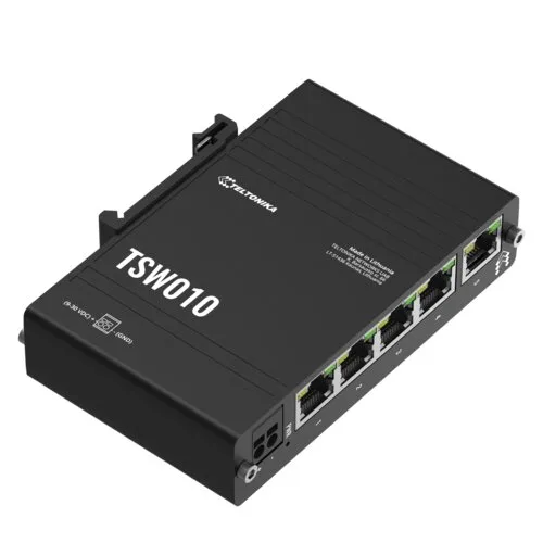 Vista 8 de TRB246 LTE CAT 4 + RJ45 + GNSS + RS232 +