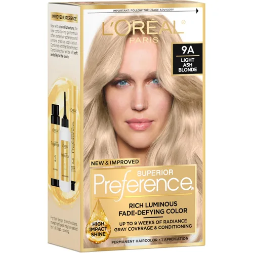 Vista 63 de L'Oreal Paris Superior Preference - Tinte permanente luminoso que desafía la decoloración para el cabello, tinte para el cabello hasta 9 semanas