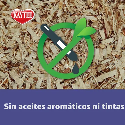 Vista 2 de Kaytee Aspen - Ropa de cama para mascotas para conejillos de indias, conejos, hámsters, jerbos y chinchillas, 19.7 litros