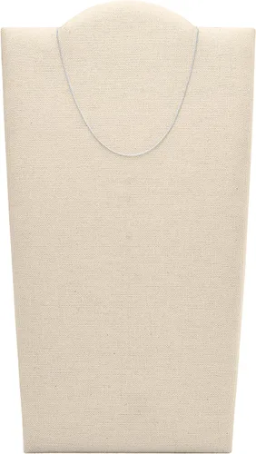 Vista 2 de Collar de cadena con diseño de corazón fósil