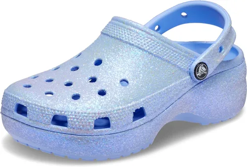 Vista 70 de Zuecos Crocs clásicos con diseño de teñido anudado marmoleado para mujer