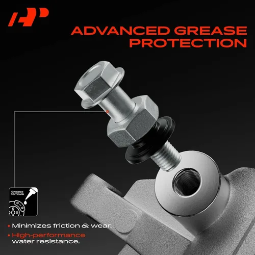 Vista 4 de Conjunto de Pinza de Freno de Disco A-Premium con Soporte Compatible con Modelos Subaru - Forester 2009-2013, Impreza 2008-2014, WRX 2012-2021