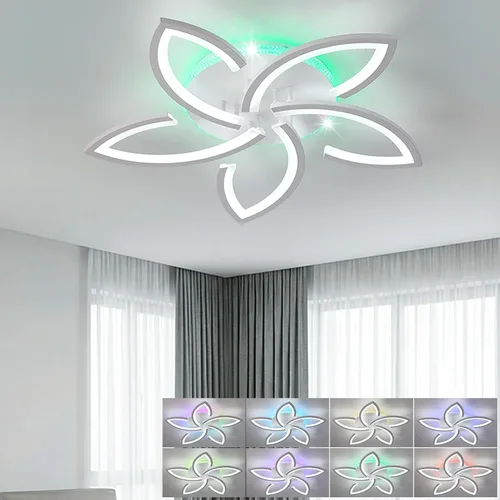 Vista 14 de Ceiling Lighting Fixtures, Multi Color Led Ceiling Light, Rgb Ceiling Light Led ceiling light, Indoor dimmable light, Can control color lights