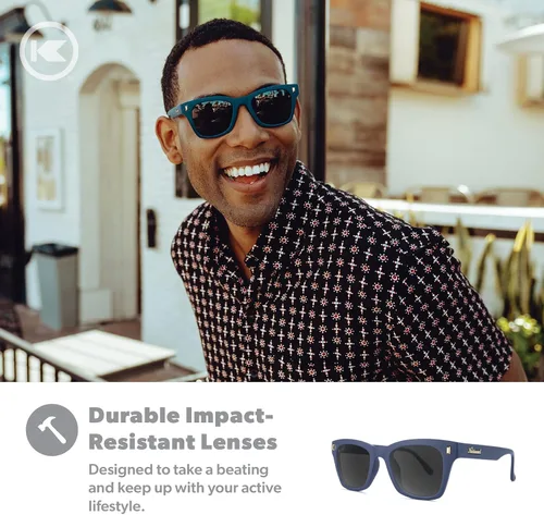 Vista 5 de Knockaround Seventy Nines - Gafas de sol polarizadas para hombres y mujeres, protección completa UV400