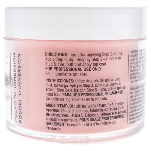Vista 3 de Cuccio Esmalte de uñas en polvo de color, laca para manicura y pedicura, polvo altamente pigmentado que está finamente molido, acabado duradero