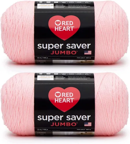 Vista 25 de Red Heart Super Saver Jumbo Ovillo de lana, Amatista