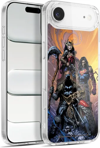 Vista 101 de Head Case Designs Funda de gel con licencia oficial de la Liga de la Justicia DC Comics #10 Darkseid War Comic Book Cover