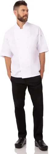 Vista 3 de Chef Works Abrigo de Chef Ejecutivo Palermo Unisex