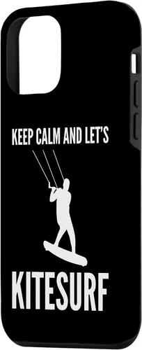 Vista 2 de Funda para iPhone 12 mini Let's Kitesurf Surfer