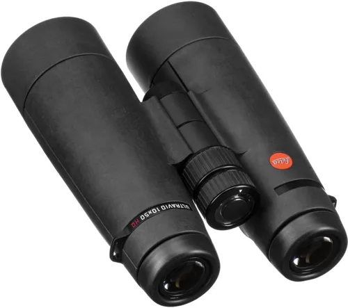 Vista 3 de Leica 10x50 Ultravid HD-Plus Prisma de techo a prueba de agua Binocular con ángulo de visión de 6.7 grados, negro