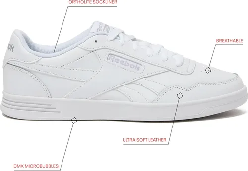 Vista 2 de Zapatillas Reebok Court Advance para Hombre - Zapatos Casuales de Tenis para Hombre Talla 6 a 15