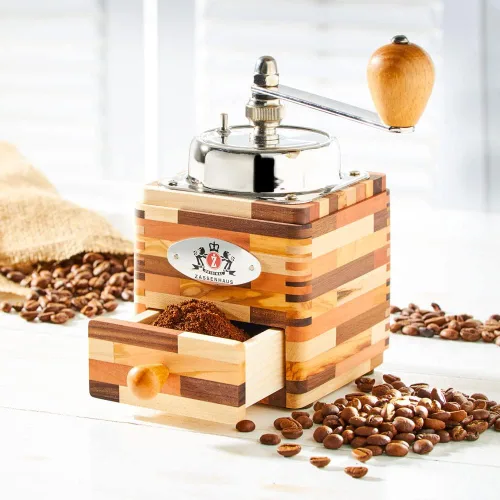 Vista 2 de Zassenhaus - Molinillo de café, madera, mezcla, talla única