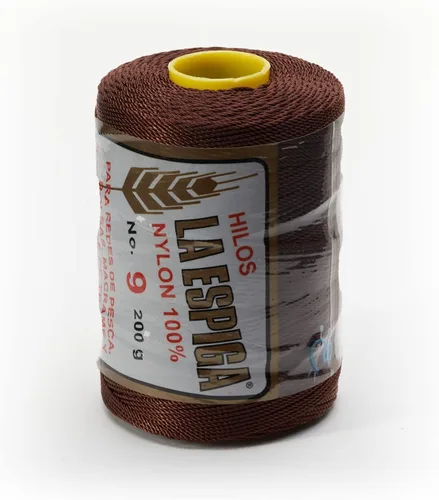 Vista 50 de N° 9 - 100% Cordón de Hilo de Nylon Omega para Tejer y Crochet - 01 Blanco