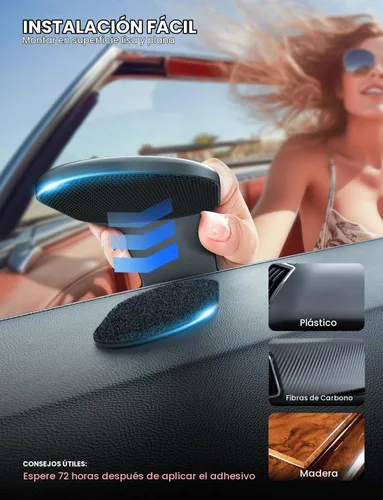 Vista 6 de eSamcore Soporte para Auto MagSafe Desmontable, Brazo de Aluminio Flexible Soporte Magnético de Teléfono para Auto 【20 Imanes Fuertes】 Soporte