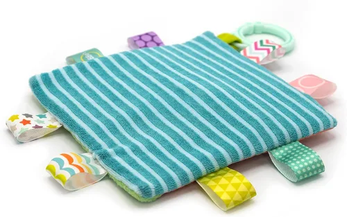 Vista 5 de Mary Meyer Set de regalo para bebé en caja, juguetes blandos, 3 piezas, poni pintado Taggies Taggies Pony pintado
