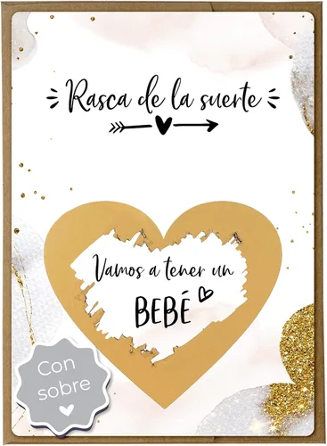 Vista 17 de Joli Coon Tarjeta de rascar Vas a ser abuela con sobre - Anunciar embarazo abuela