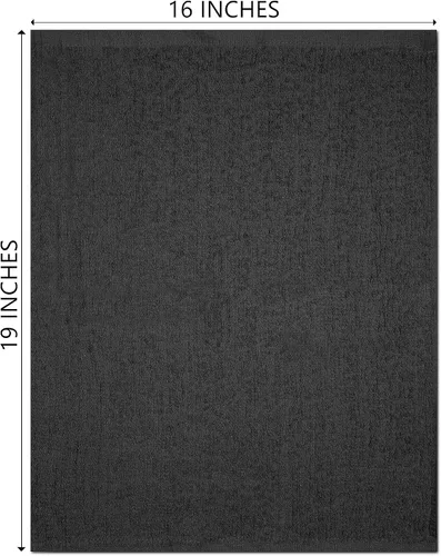 Vista 7 de Juego de 24 trapos de cocina de 16 x 19 pulgadas, 100 % algodón, absorbente, para cocina, trapos de limpieza para restaurantes