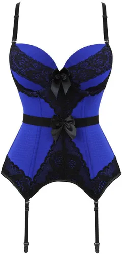 Vista 20 de Zhitunemi Corsés Lencería Para Mujer Bustier: Sexy Traje De Halloween Mujer Correa Bustier - Salir Tops Sesión De Fotos Corsé