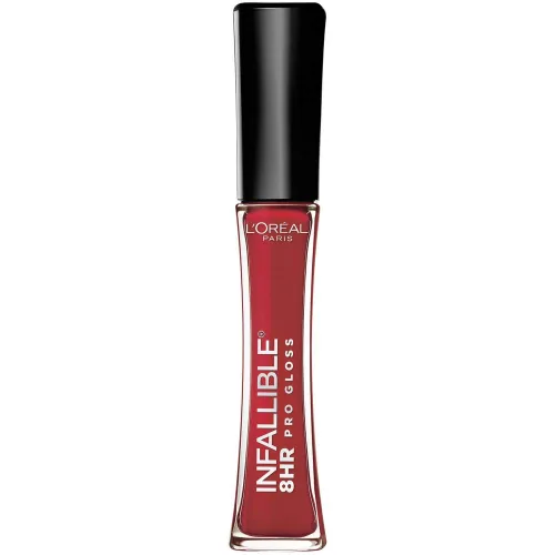 Vista 39 de L'Oreal Paris Makeup Infallible - Brillo labial hidratante de 8 horas, pétalo nude, 0.21 onzas líquidas Pétalo Desnudo