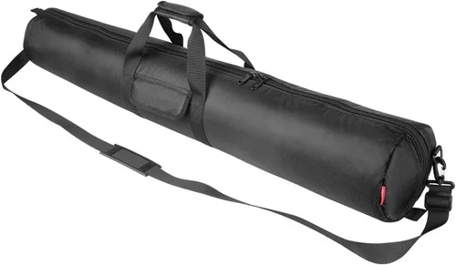 Vista 11 de HEMMOTOP Funda para trípode, 31.5 x 7 pulgadas, bolsa de trípode resistente con correa para el hombro y asa, funda de transporte acolchada gruesa