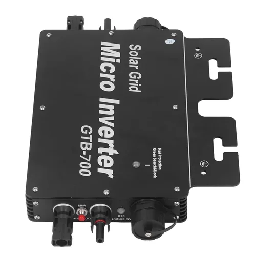 Vista 2 de Inversor de lazo de red solar, micro inversor de lazo de red de 700 W, voltaje de control IP65 potencia de identificación automática, inversores