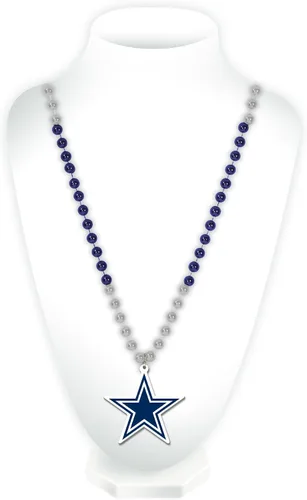 Vista 27 de Rico Industries NFL unisex-adult Team Logo Mardi Gras Style Beads
