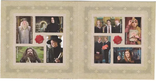 Vista 2 de Folleto de 20 sellos eternos con diseño de Harry Potter, EE. UU. 2013, Scott 4825-44