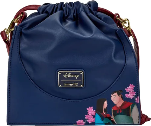 Vista 3 de Loungefly Disney Mulan Castle Cinch Sack - Bolso cruzado