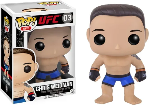 Vista 2 de Funko POP UFC: Figura de vinilo de Chris Weidman