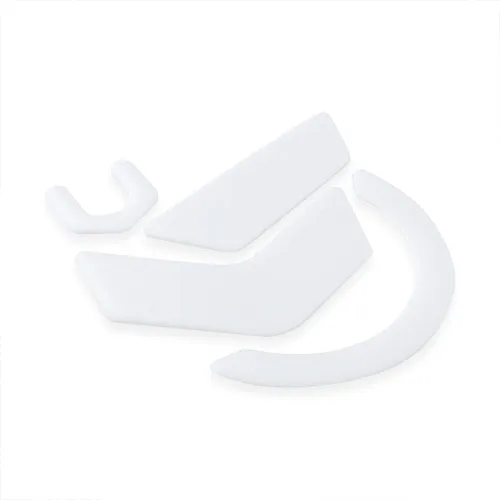 Vista 2 de HUYUN Almohadillas de repuesto para mouse Logitech G502 X Lightspeed inalámbricacon cable - G502 X Plus pies blancos