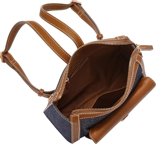 Vista 2 de Fossil Women's Parker Leather Convertible Backpack Purse Handbag for Women