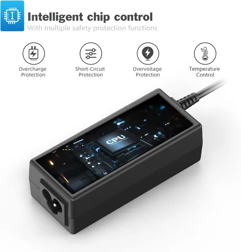 Vista 5 de VUOHOEG Cargador para portátil de 45 W compatible con Dell Inspiron 11 3000 (3152/3153/ 3157/3162/ 3168/3179, Inspiron 13 5000 2 en 1