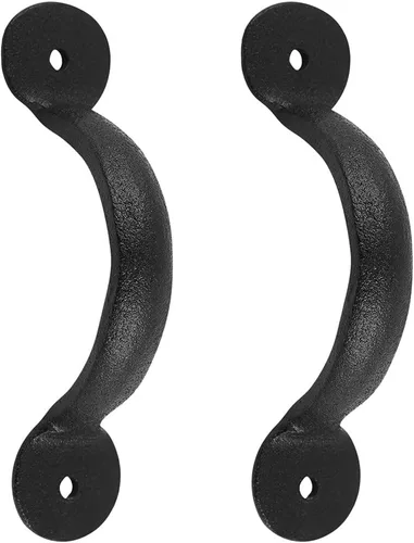 Vista 16 de Renovators Supply Pomo Negro para Gabinete de 4.5 pulgadas Estilo Jaula de Pájaros Tiradores para Cajones