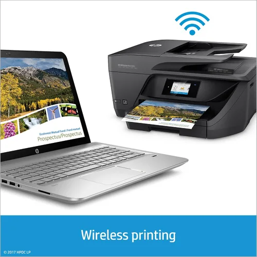 Vista 2 de HP OfficeJet Pro 6978 Impresora inalámbrica todo en uno, tinta instantánea, funciona con Alexa (T0F29A)