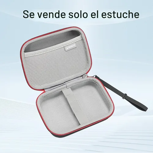 Vista 2 de RLSOCO Funda de transporte para cámara instantánea Fujifilm Instax Mini EVO, soporta Instax Mini Evo, hojas de película instantánea, cable de carga
