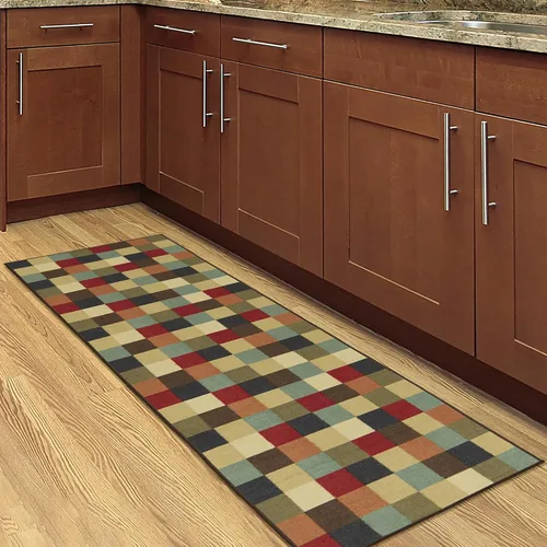 Vista 25 de Ottomanson Alfombras de 5 x 6 pies 6 pulgadas para sala de estar, alfombra de área para dormitorio, antideslizante, duradera y grande para zonas