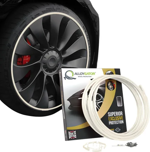 Vista 9 de AlloyGator Protector de Llanta Dorado para Ruedas de Automóvil (Se Adapta a Ruedas de 12-24" de Diámetro) - Paquete de 4 Protectores de Rueda