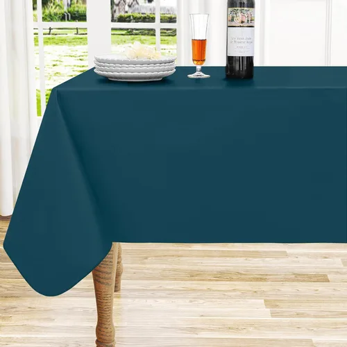 Vista 48 de homing - Mantel cuadrado de vinilo, mantel de plástico impermeable y a prueba de derrames con respaldo de franela, cubierta de mesa fácil de limpiar