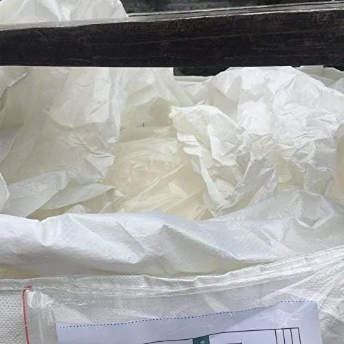 Vista 3 de Paquete de 5 bolsas FIBC a granel, 1 tonelada, 35 pulgadas de largo x 35 pulgadas de ancho x 43 pulgadas de alto, 2200 libras SWL, resistente