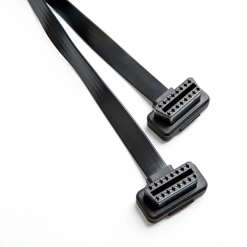 Vista 3 de bbfly-B4 OBD II OBD2 - Cable divisor, 1 adaptador de extensión macho y 2 adaptadores hembra (1 pie/30 cm)