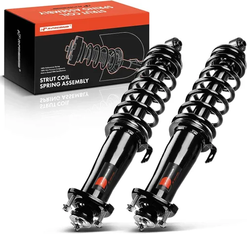 Vista 9 de A-Premium Par de suspensión delantera (2) Conjunto completo de amortiguador y resorte helicoidal Compatible con Lexus IS250 IS350 2006-2013