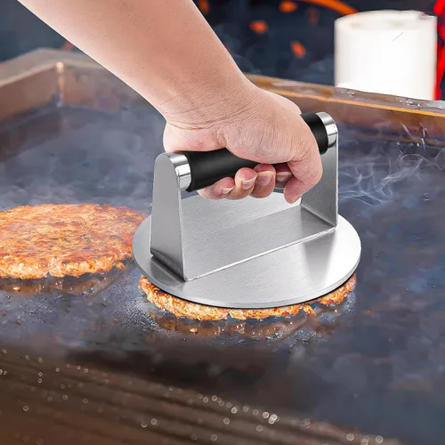 Vista 3 de Kit de accesorios para parrilla BBQ - Juego de 20 herramientas de barbacoa de acero inoxidable para Blackstone con espátula de parrilla, cubierta