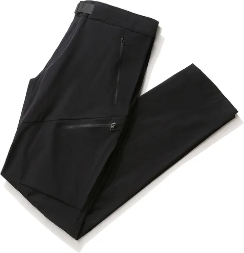 Vista 3 de Pantalones de entrenamiento para hombre, cintura casual, ajustados, elásticos, de secado rápido, pantalones de senderismo, pantalones deportivos