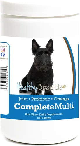 Vista 72 de Healthy Breeds Affenpinscher todo en uno multivitamínico suave masticable 120
