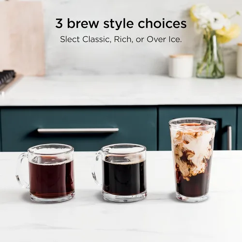 Vista 12 de [Usado] Ninja Cafetera de goteo Máquina de café DualBrew Pro caliente y helada Uso con cápsulas de café K-Cup 3 estilos de preparación