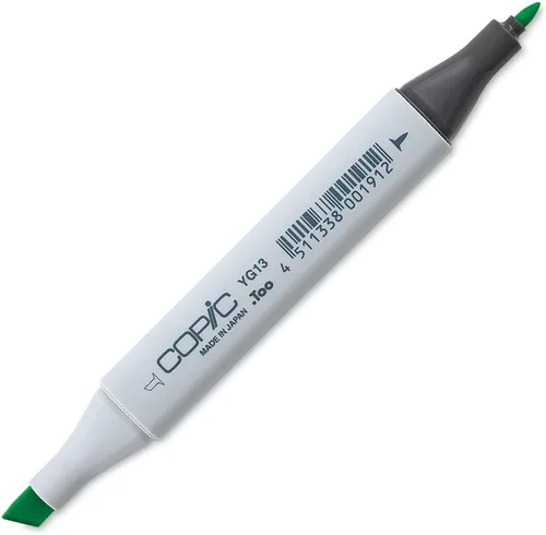 Vista 24 de Copic Marcador de alcohol clásico de doble punta, B21-Copic, azul bebé