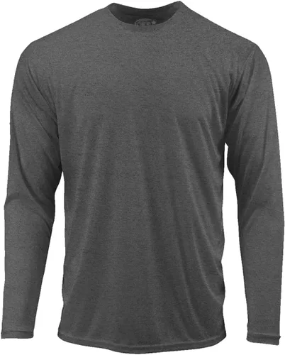 Vista 3 de DRI-Equip - Camisas de manga larga para deporte, disipa la humedad. Blanco