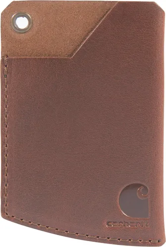 Vista 6 de Carhartt Carteras de cuero Craftsman para hombre, disponibles en varios estilos y colores, color negro (cuaderno)