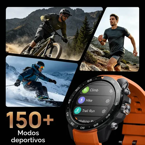 Vista 9 de mibro GS Explorer S Reloj inteligente resistente de cerámica para hombres