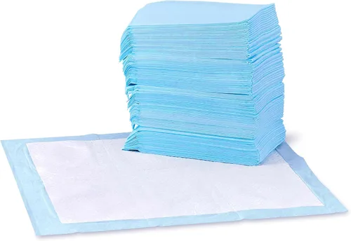 Vista 10 de Amazon Basics - Almohadillas para entrenamiento urinario de perros y cachorros a prueba de fugas con superficie de secado rápido de 5 capas